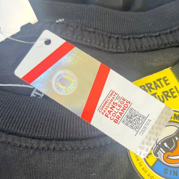 The Duck Company University Of Alabama Tshirt Roll Tide Elephant Black Large New - Picture 9 of 9